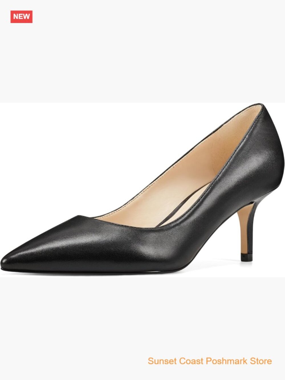 Classic Kitten Heel Pointed Toe Pumps